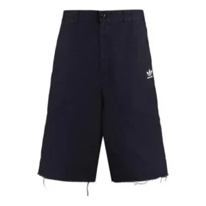 Balenciaga x adidas Baggy Denim Shorts 'Navy' 725587TNP048065