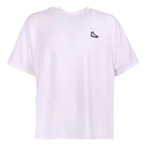 Converse Go-To Sneaker Patch T-Shirt Asia Sizing 'White' 10025397-A02