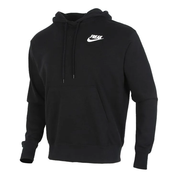 Nike Giannis Solid Color Pullover Hoodie 'Black' CZ0440-010