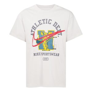Men's Nike Logo Short Sleeve Light Grey T-Shirt DC2742-072