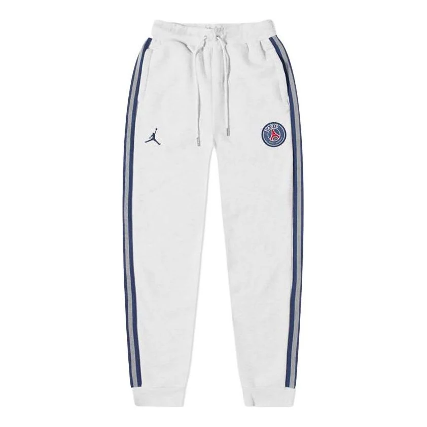 Air Jordan Paris Saint-Germain fleece joggers 'White' DB6503-051