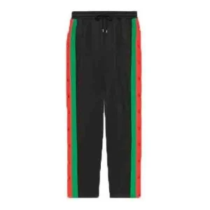 Gucci Light Neoprane Track Bottoms 'Black' 715186-XJETG-1152