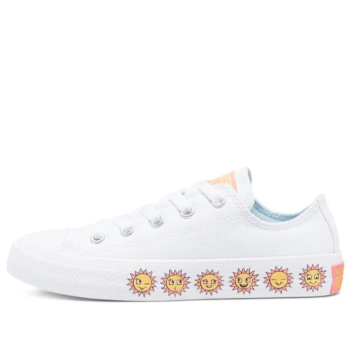 (GS) Converse Chuck Taylor All Star Low Top 'White Yellow' 670702C