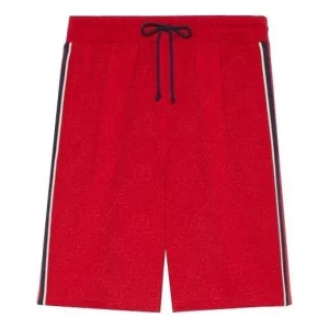 Gucci GG Knitted Shorts 'Red' 662336-XJDEM-6863