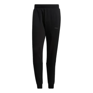Men's adidas neo Logo Mesh Running Sports Pants/Trousers/Joggers Black H55276