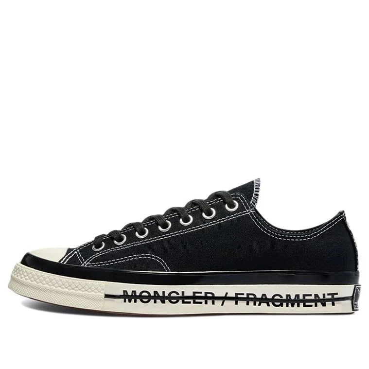 Converse x Fragment Design x MonclerChuck 70 Low 'Black' 172320C