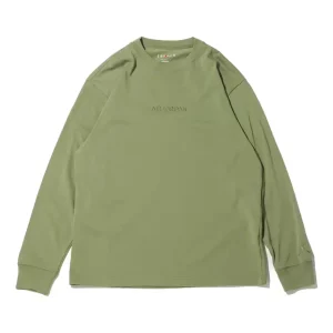 Air Jordan Wordmark Long Sleeve Shirt Asia Sizing 'Sky J Light Olive' FJ0703-340