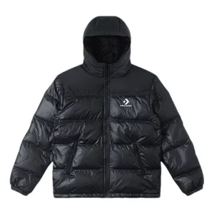 Converse Short Down Coat Asia Sizing 'Black' 10025252-A01