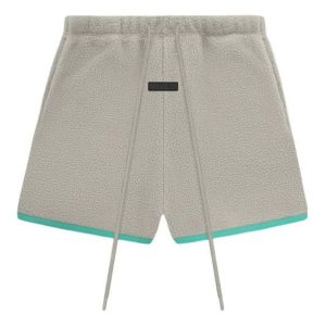 Fear of God Essentials SS24 Polar Fleece Shorts 'Seal' 160SP244265F