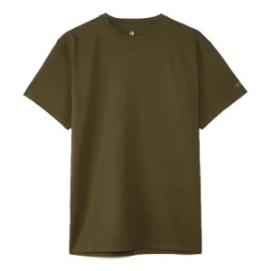 Converse x Kim Jones Crossover Small Label T-Shirt Asia Sizing 'Olive Green' 10021732-A02