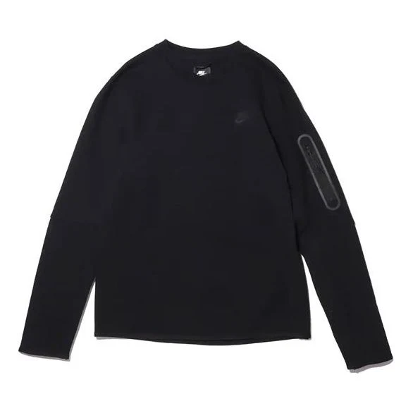 Men's Nike Logo Pullover Long Sleeves Black CU4506-010