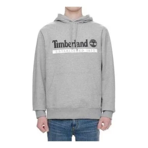 Timberland Logo Hoodie 'Grey' A22AF-V91