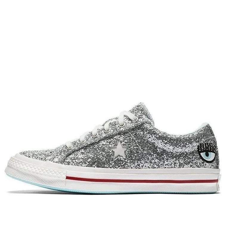 (WMNS) Converse Chiara Ferragni x One Star Ox 'Silver Glacier Blue' 562025C