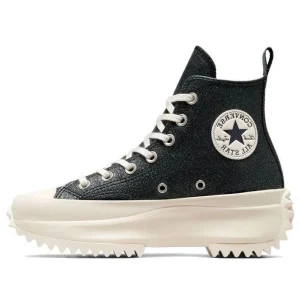 Converse Run Star Hike Leather High Top 'Sparkly Black' A07947C
