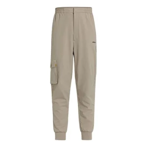 adidas neo M Ssjan Carg Tp Casual Sports Bundle Feet Woven Long Pants Khaki GP4846