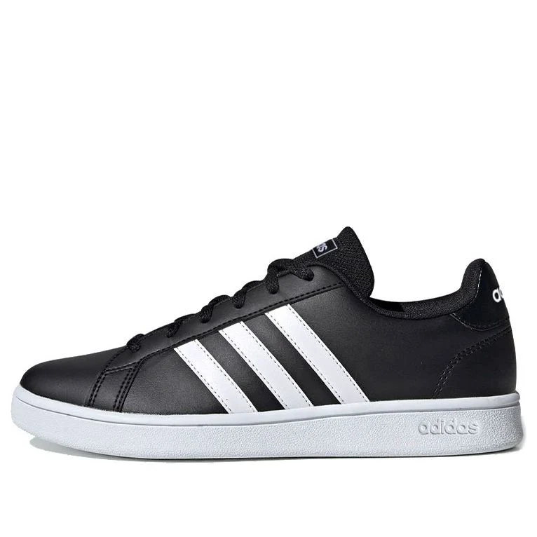 (WMNS) adidas Grand Court Base 'Black White' EE7482