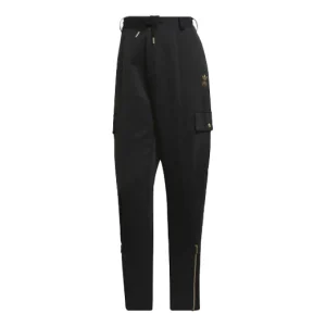 (WMNS) adidas Womens Modular Cargo Pants Asia Sizing 'Black' HG6674