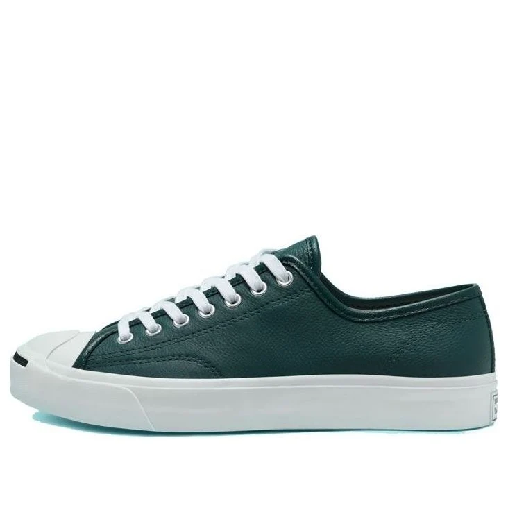 Converse Seasonal Color Leather Jack Purcell 'Green White' 166726C