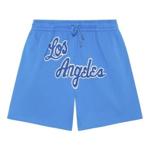Mitchell & Ness x NBA Los Angeles Lakers Big Face Shorts 'Blue' MNJYSSS23100-BLUE