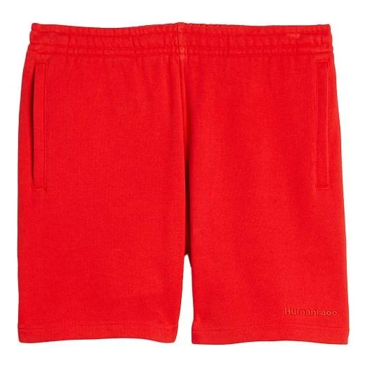 adidas x Pharrell Basic Sports Shorts 'Red' HF9929
