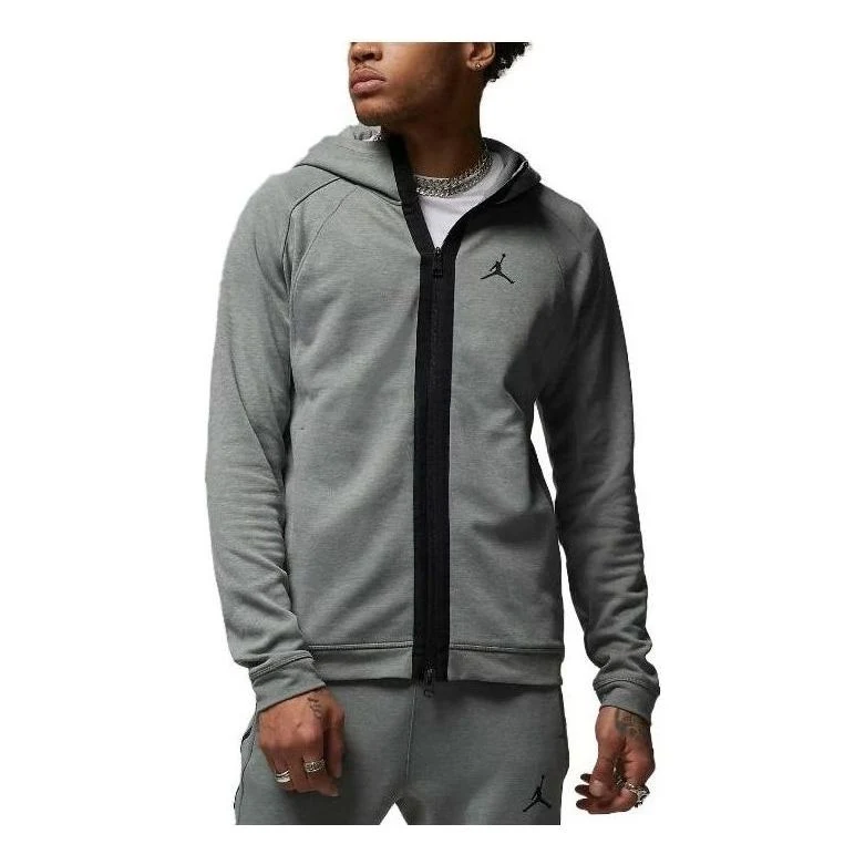 Air Jordan Fleece Full-Zip Hoodie 'Gray' DV9783-063