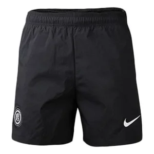Men's Nike Logo Woven Sports Black Shorts CD0581-010