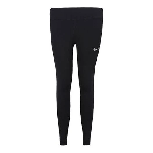 (WMNS) Nike Epic LUX Luxury Tight 'Black White' 890306-010