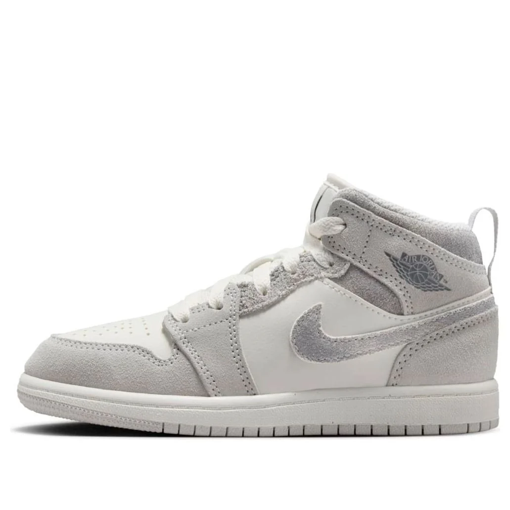 (PS) Air Jordan 1 Mid SE 'Neutral Grey Sail' FQ8087-002