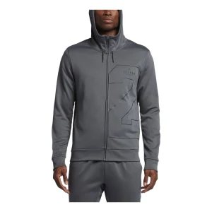 Air Jordan 23 Therma Lite Full zip Hoodie 'Grey' 831381-021