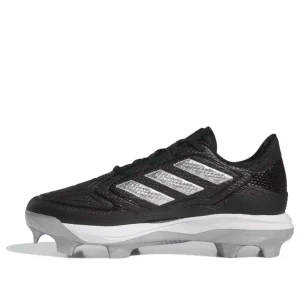 (WMNS) adidas Adizero PureHustle 3 TPU Cleats 'Black Silver Metallic' IG7136
