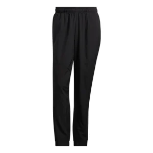 Men's adidas Solid Color Stripe Bundle Feet Gym Sports Pants/Trousers/Joggers Black HF8985