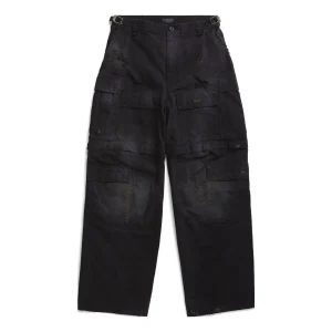 Balenciaga Large Cargo Pants 'Black' 746493TKP271000