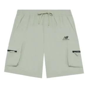 New Balance Lifestyle Cargo Shorts Asia Sizing 'Light Green' AMS22357-DRA