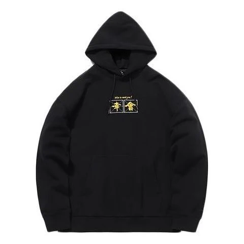 Li-Ning x Disney Crossover Pullover Hoodie 'Black' AWDQB74-3