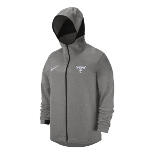 Nike NBA Chicago Bulls Dri-FIT Full Zip Hoodie 'Dark Heather Grey' 940867-032