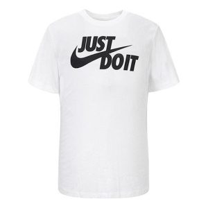 Nike Sportswear Tee Just Do It Short Sleeve Men's White AR5006-100