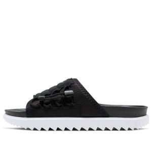 (WMNS) Nike Asuna Slide 'Black White' CW9707-002
