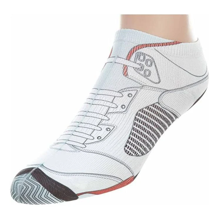 Air Jordan Retro 5 Bootie Low Cut Ankle Socks 'White' 519600-100