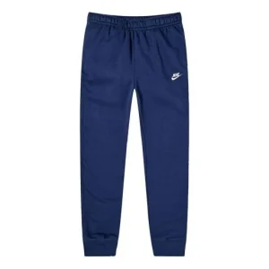 Nike Club Sweat Fleece Casual Sports Long Pants Navy Blue BV2671-410