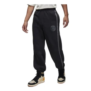 Air Jordan x Paris Saint-Germain Sweatpants Asia Sizing 'Black' DZ2950-010
