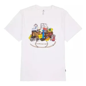 Converse Throwback T-Shirt Asia Sizing 'White' 10023259-A03