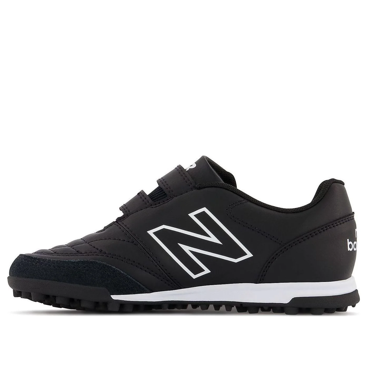 (GS) New Balance 442 V2 JNR TF Wide 'Black White' JS4VTBK2