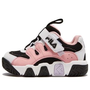 (TD) FILA FUSION Croissant Sneakers 'Pink White Black' K13G341201FBA