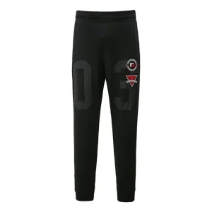 adidas Neo Graphic Sweatpants 'Black' AY9693