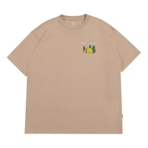 Converse Outdoor Graphic Tee Asia Sizing 'Oat Milk' 10025882-A03