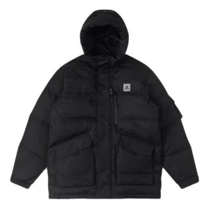 Converse Premium Mid Down Jacket Asia Sizing 'Black' 10025249-A03