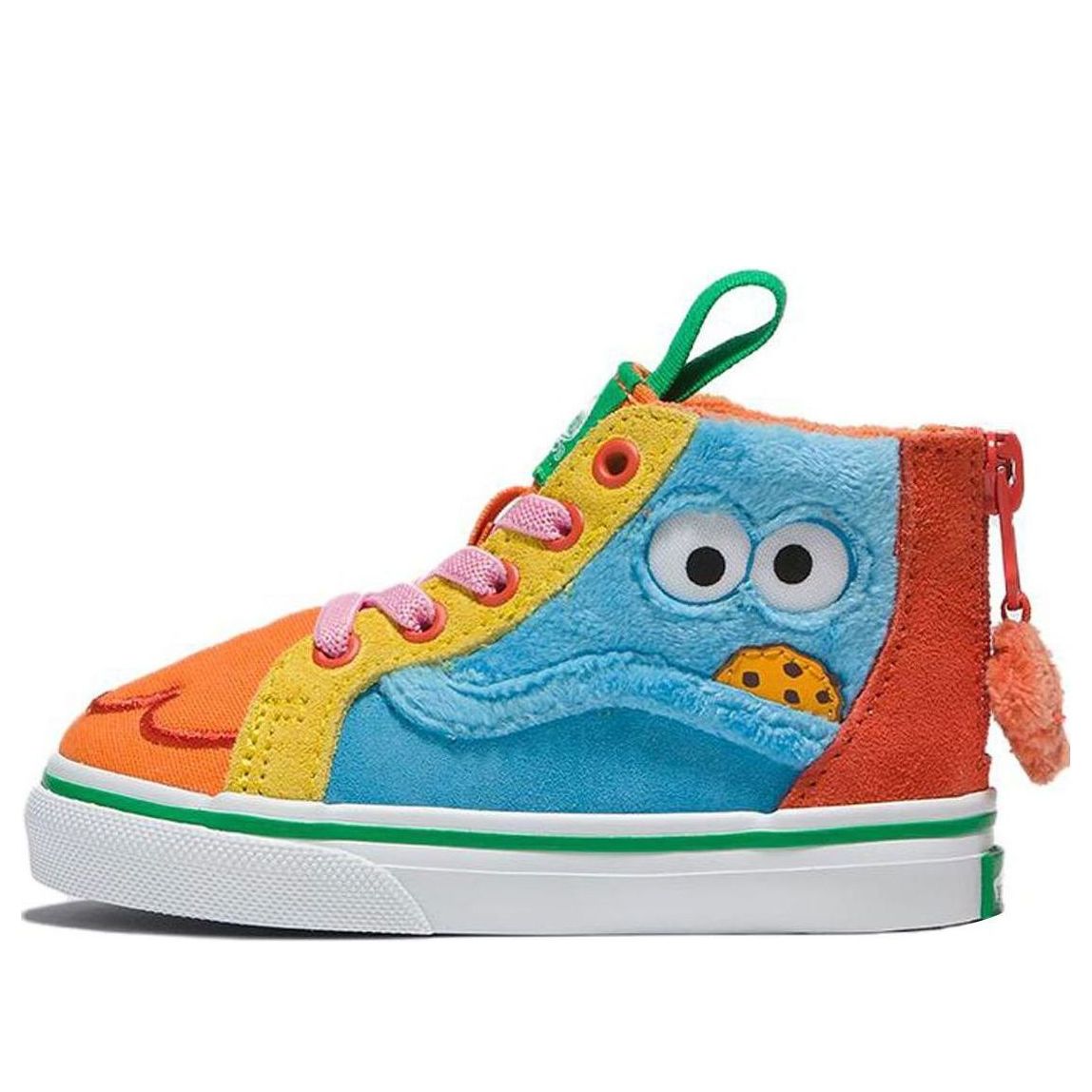 (TD) Vans Sk8-Hi Zip x Sesame Street 'Cookie Monster' VN000C4PBMC