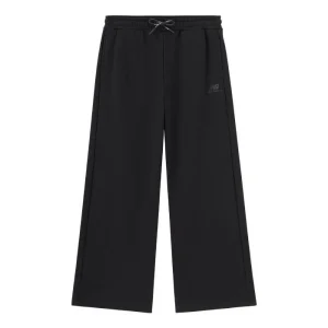(WMNS) New Balance Fleece Pants Asia Sizing 'Black' 6LD37322-BK