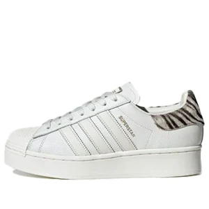 (WMNS) adidas Superstar Bold 'Heel Patch Animal Print' FV3458