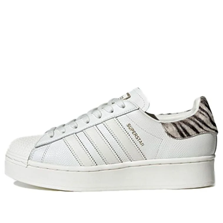 (WMNS) adidas Superstar Bold 'Heel Patch Animal Print' FV3458